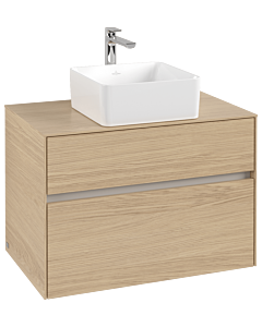 Villeroy und Boch Collaro vanity unit C03700VJ 80 x 54.8 x 50 cm, Nordic Oak