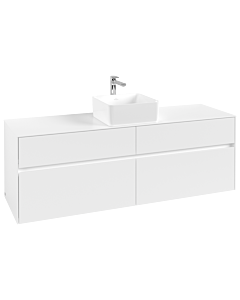 Villeroy und Boch Collaro vanity unit C04900MS 160 x 54.8 x 50 cm, White Matt