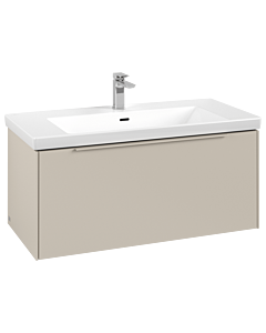 Villeroy und Boch Subway 3. 1930 vanity unit C56902VN 97.3x42.9x47.8cm, without LED / handle monochrome, cashmere gray