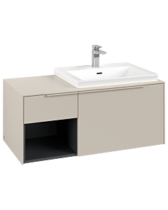 Villeroy und Boch Subway 3. 1930 vanity unit C57102VN 100.1x42.25x51.6cm, without LED / handle monochrome, cashmere gray