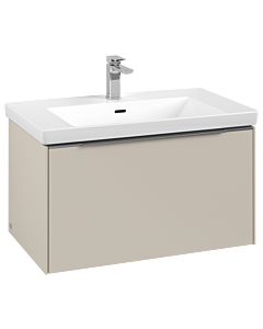 Villeroy und Boch Subway 3. 1930 C57300VN 77,2x42,9x47,8cm, sans LED / poignée aluminium brillant, gris cachemire