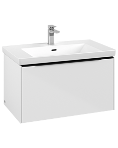 Villeroy und Boch Subway 3. 1930 C57301VE 77,2x42,9x47,8cm, sans LED / poignée Volcano noir, blanc brillant