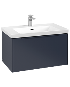 Villeroy und Boch Subway 3. 1930 vanity unit C57302VQ 77.2x42.9x47.8cm, without LED / handle monochrome, marine blue