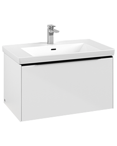 Villeroy und Boch Subway 3. 1930 C573L1VE 77,2x42,9x47,8cm, avec LED / poignée Volcano noir, blanc brillant