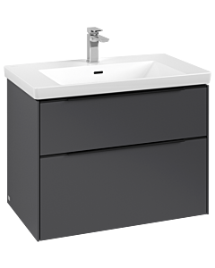 Villeroy und Boch Subway 3. 1930 C57401VR 77,2x57,6x47,8cm, sans LED / poignée Volcano noir, graphite