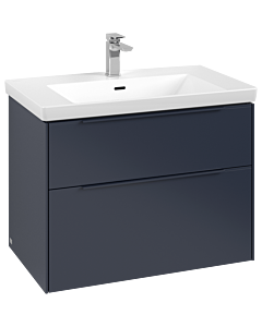 Villeroy und Boch Subway 3. 1930 vanity unit C57402VQ 77.2x57.6x47.8cm, without LED / handle monochrome, marine blue