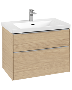 Villeroy und Boch Subway 3. 1930 C574L0VJ 77,2x57,6x47,8cm, avec LED / poignée aluminium brillant, chêne nordique