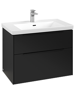 Villeroy und Boch Subway 3. 1930 C574L1VL 77,2x57,6x47,8cm, avec LED / poignée Volcano black, Volcano black