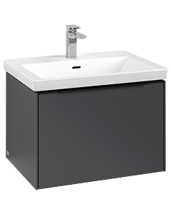 Villeroy und Boch Subway 3. 1930 C575L1VR 62,2x42,9x47,8cm, avec LED / poignée Volcano noir, graphite