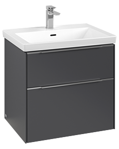 Villeroy und Boch Subway 3. 1930 C576L0VR 62,2x57,6x47,8cm, avec LED / poignée aluminium brillant, graphite