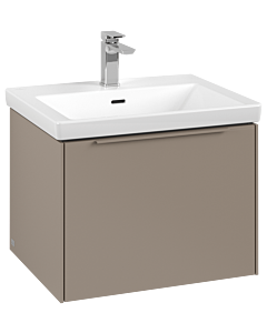 Villeroy und Boch Subway 3.0 Waschtisch-Unterschrank C57702VM 57,2x42,9x47,8cm, ohne LED/Griff monochrom, taupe
