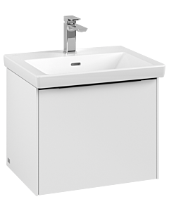 Villeroy und Boch Subway 3. 1930 vanity unit C57901VF 52.3x42.9x44.75cm, without LED / handle Volcano black, pure white