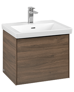 Villeroy und Boch Subway 3.0 Waschtisch-Unterschrank C57901VH 52,3x42,9x44,75cm, ohne LED/Griff Volcano black, arizona oak