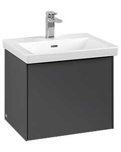 Villeroy und Boch Subway 3. 1930 C57901VR 52,3x42,9x44,75cm, sans LED / poignée Volcano noir, graphite