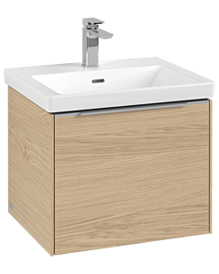 Villeroy und Boch Subway 3. 1930 C579L0VJ 52,3x42,9x44,75cm, avec LED / poignée aluminium brillant, chêne nordique