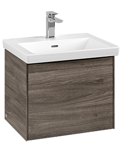 Villeroy und Boch Subway 3. 1930 C579L1RK 52,3x42,9x44,75cm, avec LED / poignée Volcano black, stone oak