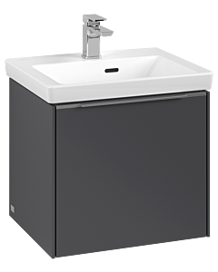 Villeroy und Boch Subway 3. 1930 C58000VR 47,3x42,9x40,75cm, sans LED / poignée aluminium brillant, graphite