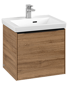 Villeroy und Boch Subway 3. 1930 C58001RH 47,3x42,9x40,75cm, sans LED / poignée Volcano noir, chêne kansas