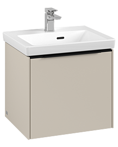 Villeroy und Boch Subway 3. 1930 vanity unit C58001VN 47.3x42.9x40.75cm, without LED / handle Volcano black, cashmere gray