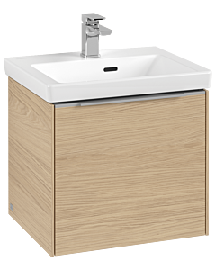 Villeroy und Boch Subway 3. 1930 vanity unit C580L0VJ 47.3x42.9x40.75cm, with LED / handle aluminum glossy, nordic oak