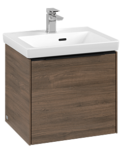 Villeroy und Boch Subway 3. 1930 C580L1VH 47,3x42,9x40,75cm, avec LED / poignée Volcano noir, chêne arizona