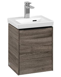 Villeroy und Boch Subway 3. 1930 C58401RK 35,1x42,9x30,9cm, charnière droite / poignée Volcano black, stone oak
