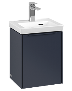 Villeroy und Boch Subway 3. 1930 vanity unit C58402VQ 35.1x42.9x30.9cm, hinge right / handle monochrome, marine blue