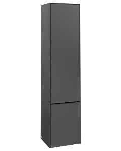 Villeroy und Boch Subway 3. 1930 cabinet C58601VR 40x171x36.2cm, hinge left / handle Volcano black, graphite