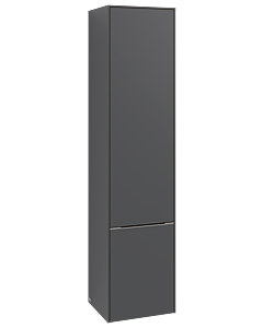 Villeroy und Boch Subway 3. 1930 cabinet C58602VR 40x171x36.2cm, hinge left / handle monochrome, graphite