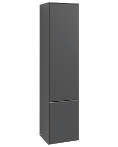 Villeroy und Boch Subway 3. 1930 cabinet C58702VR 40x171x36.2cm, hinge right / handle monochrome, graphite