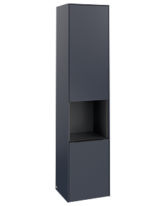Villeroy und Boch Subway 3. 1930 cabinet C58801VQ 40x171x36.2cm, hinge left / handle Volcano black, marine blue