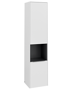 Villeroy und Boch Subway 3.0 Hochschrank C58900VF 40x171x36,2cm, Schanier rechts/Griff Aluminium glänzend, pure white