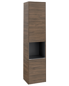 Villeroy und Boch Subway 3.0 Hochschrank C58900VH 40x171x36,2cm, Schanier rechts/Griff Aluminium glänzend, arizona oak