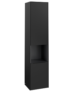 Villeroy und Boch Subway 3.0 Hochschrank C58901VL 40x171x36,2cm, Schanier rechts/Griff Volcano black, volcano black