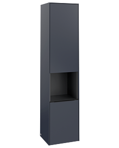Villeroy und Boch Subway 3. 1930 cabinet C58901VQ 40x171x36.2cm, hinge right / handle Volcano black, marine blue