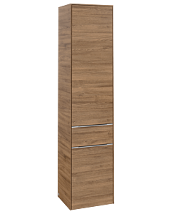 Villeroy und Boch Subway 3. 1930 cabinet C59000RH 40x171x36.2cm, hinge left / handle aluminum glossy, kansas oak