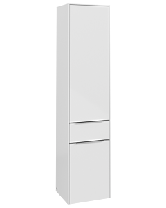 Villeroy und Boch Subway 3. 1930 cabinet C59000VE 40x171x36.2cm, hinge left / handle aluminum glossy, brilliant white