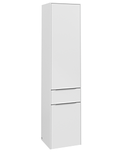 Villeroy und Boch Subway 3.0 Hochschrank C59000VF 40x171x36,2cm, Schanier links/Griff Aluminium glänzend, pure white