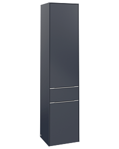 Villeroy und Boch Subway 3. 1930 cabinet C59000VQ 40x171x36.2cm, hinge left / handle aluminum glossy, marine blue