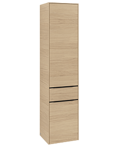 Villeroy und Boch Subway 3.0 Hochschrank C59001VJ 40x171x36,2cm, Schanier links/Griff Volcano black, nordic oak