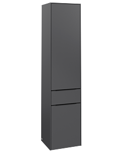 Villeroy und Boch Subway 3. 1930 cabinet C59001VR 40x171x36.2cm, hinge left / handle Volcano black, graphite