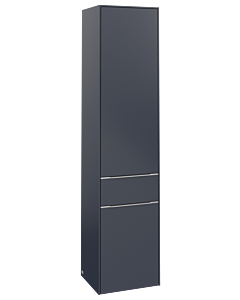 Villeroy und Boch Subway 3. 1930 cabinet C59100VQ 40x171x36.2cm, hinge right / handle aluminum glossy, marine blue