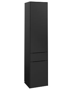 Villeroy und Boch Subway 3. 1930 C59101VL 40x171x36.2cm, charnière droite / poignée Volcano black, Volcano black