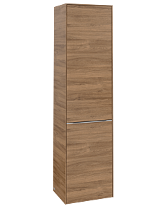 Villeroy und Boch Subway 3. 1930 cabinet C59200RH 40x171x36.2cm, hinge left / handle aluminum glossy, kansas oak