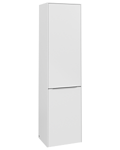 Villeroy und Boch Subway 3.0 Hochschrank C59200VF 40x171x36,2cm, Schanier links/Griff Aluminium glänzend, pure white