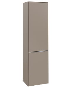 Villeroy und Boch Subway 3. 1930 cabinet C59200VM 40x171x36.2cm, hinge left / handle aluminum glossy, taupe