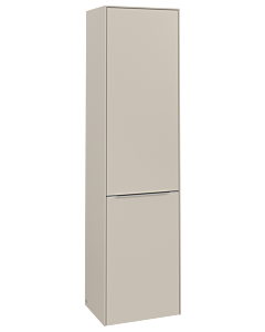 Villeroy und Boch Subway 3. 1930 cabinet C59200VN 40x171x36.2cm, hinge left / handle aluminum glossy, cashmere gray