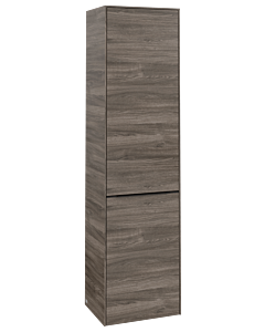 Villeroy und Boch Subway 3. 1930 C59201RK 40x171x36.2cm, charnière gauche / poignée Volcano black, stone oak
