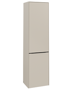 Villeroy und Boch Subway 3. 1930 cabinet C59201VN 40x171x36.2cm, hinge left / handle Volcano black, cashmere gray
