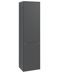 Villeroy und Boch Subway 3. 1930 C59202VR 40x171x36.2cm, charnière gauche / poignée monochrome, graphite